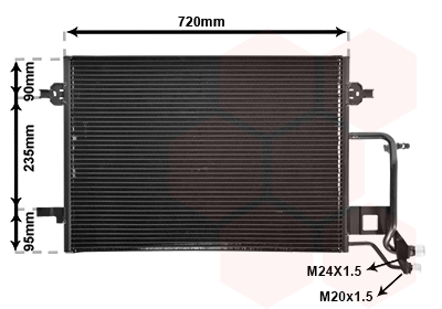 VAN WEZEL Klímahűtő 03005176_VW