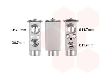VAN WEZEL Tágulószelep, klímaberendezés 06001089_VW