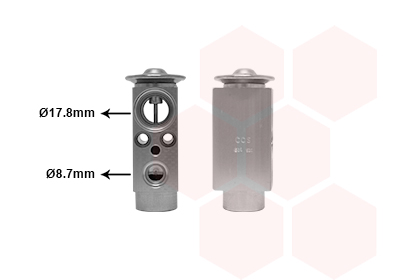 VAN WEZEL Tágulószelep, klímaberendezés 06001362_VW