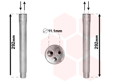 VAN WEZEL Klímaszárító patron 0600D445_VW