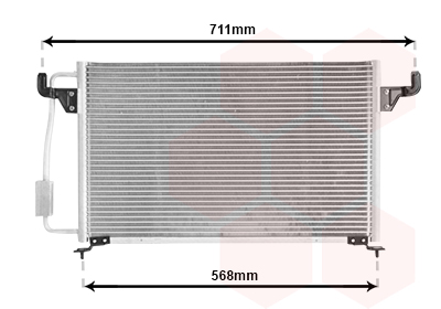 VAN WEZEL Klímahűtő 09005085_VW