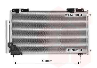 VAN WEZEL Klímahűtő 25005186_VW