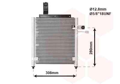 VAN WEZEL Klímahűtő 27005156_VW