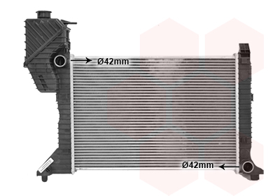 VAN WEZEL Vízhűtő 30002181_VW