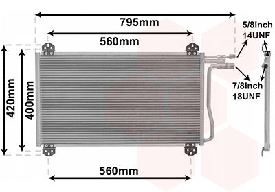 VAN WEZEL Klímahűtő 30005219_VW