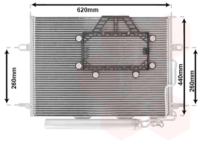 VAN WEZEL Klímahűtő 30005562_VW