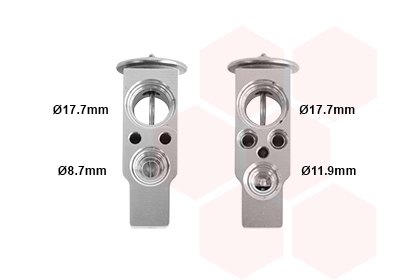 VAN WEZEL Tágulószelep, klímaberendezés 37001411_VW