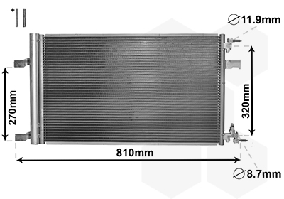 VAN WEZEL Klímahűtő 37005499_VW