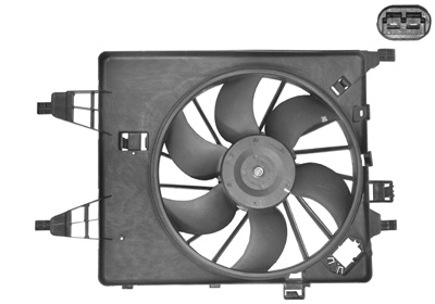 VAN WEZEL Ventilátor, vízhűtő 4312746_VW