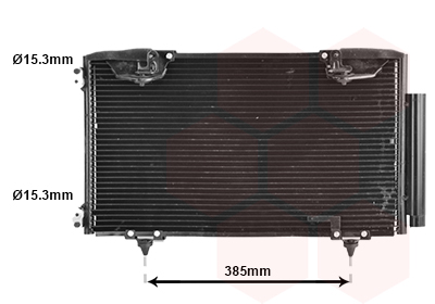 VAN WEZEL Klímahűtő 53005327_VW