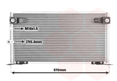 VAN WEZEL Klímahűtő 53005585_VW