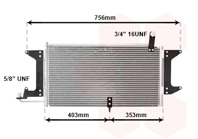 VAN WEZEL Klímahűtő 58005141_VW