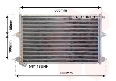 VAN WEZEL Klímahűtő 58005144_VW