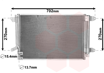 VAN WEZEL Klímahűtő 58005330_VW