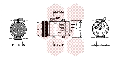 VAN WEZEL Klímakompresszor 5900K029_VW