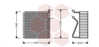 VAN WEZEL Párologtató 5900V091_VW