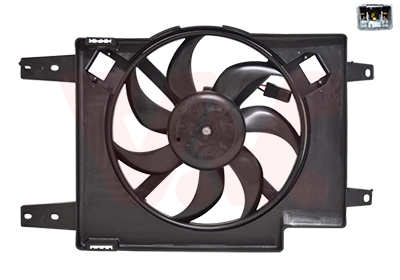 VAN WEZEL Ventilátor, vízhűtő 0166746_VW