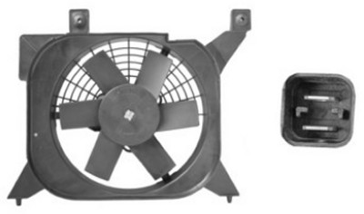 VAN WEZEL Ventilátor, vízhűtő 0950747_VW