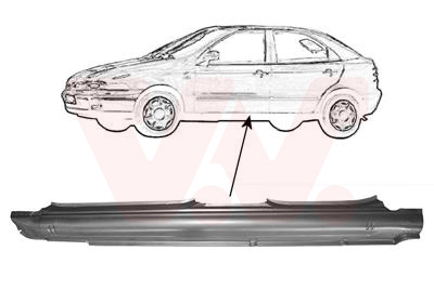 VAN WEZEL Küszöbborítás 1757103_VW