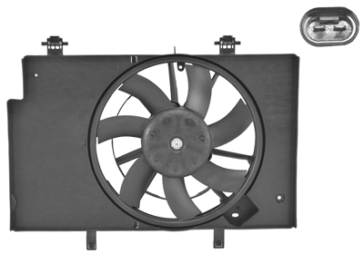 VAN WEZEL Ventilátor, vízhűtő 1807746_VW