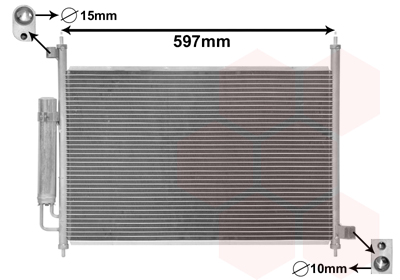 VAN WEZEL Klímahűtő 25015702_VW