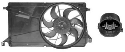 VAN WEZEL Ventilátor, vízhűtő 2735746_VW