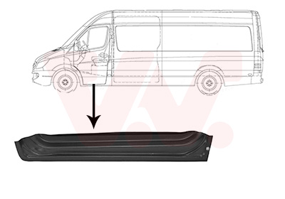 VAN WEZEL Javító lemez 3077271_VW