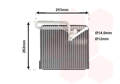 VAN WEZEL Párologtató 3700V372_VW