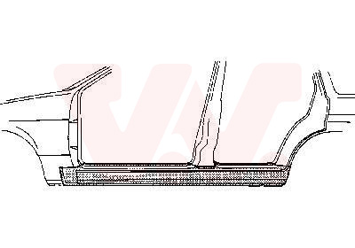 VAN WEZEL Küszöbborítás 3730104_VW