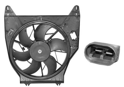 VAN WEZEL Ventilátor, vízhűtő 4310747_VW