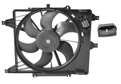 VAN WEZEL Ventilátor, vízhűtő 4339746_VW