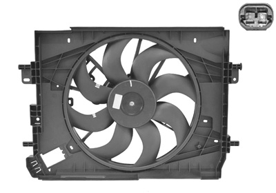 VAN WEZEL Ventilátor, vízhűtő 4373746_VW