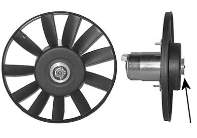 VAN WEZEL Ventilátor, vízhűtő 5880745_VW