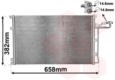 VAN WEZEL Klímahűtő 59005139_VW