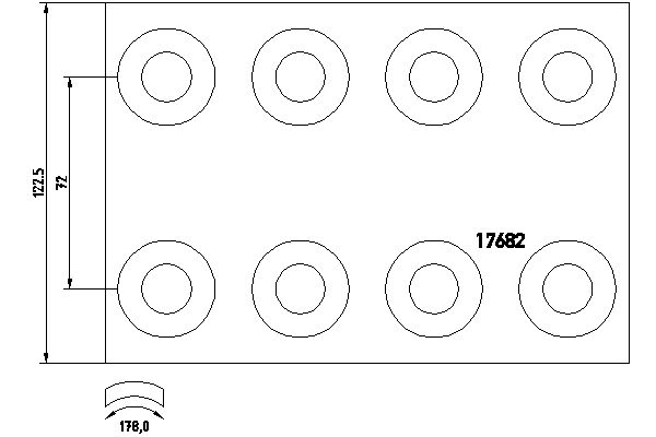 TEXTAR Fékpofa 1768202_TEXTAR