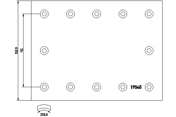 TEXTAR Fékpofa 1956002_TEXTAR