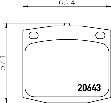 TEXTAR Első fékbetét 2064301_TEXTAR