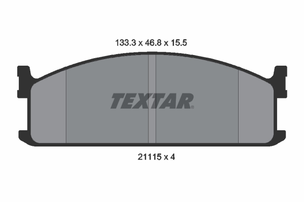 TEXTAR Első fékbetét 2111501_TEXTAR