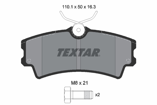 TEXTAR Első fékbetét 2430201_TEXTAR