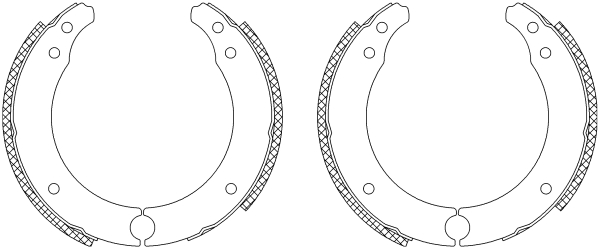 TEXTAR Fékpofa 83003700_TEXTAR