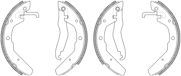 TEXTAR Fékpofa 83027600_TEXTAR