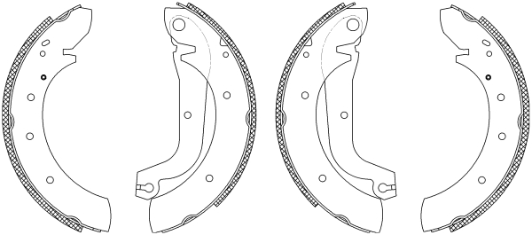 TEXTAR Fékpofa 83039502_TEXTAR