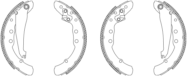 TEXTAR Fékpofa 83044402_TEXTAR