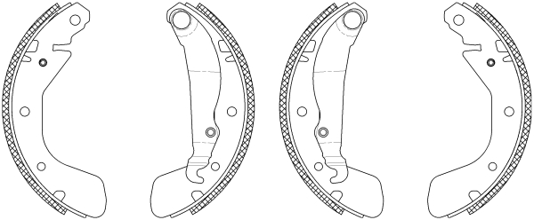 TEXTAR Fékpofa 83044802_TEXTAR