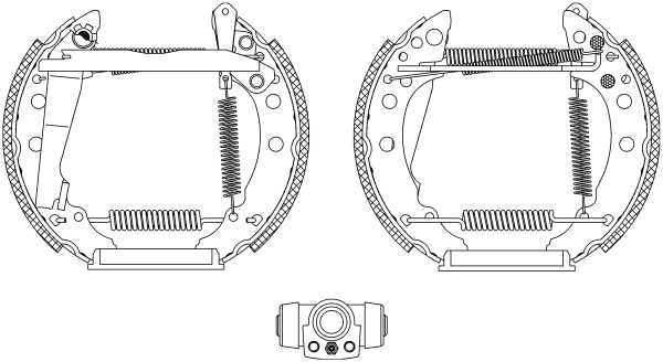 TEXTAR Fékpofa 84018202_TEXTAR