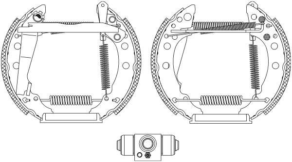 TEXTAR Fékpofa 84018205_TEXTAR