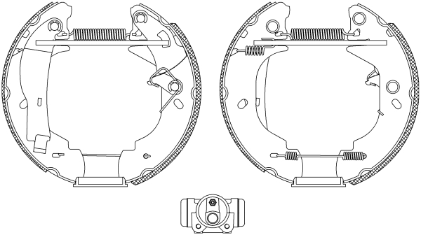 TEXTAR Fékpofa 84044100_TEXTAR