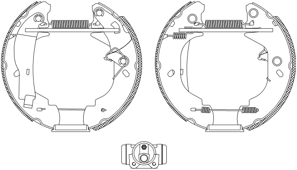 TEXTAR Fékpofa 84044101_TEXTAR