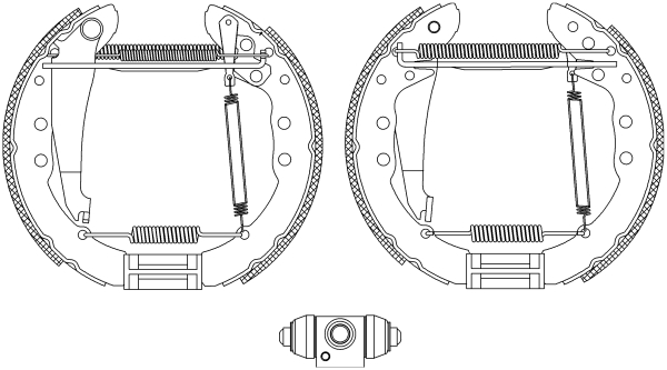 TEXTAR Fékpofa 84044400_TEXTAR