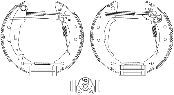 TEXTAR Fékpofa 84048005_TEXTAR